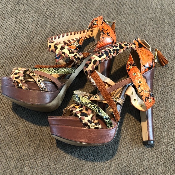 Aldo Shoes - Aldo Animal Print Heel
